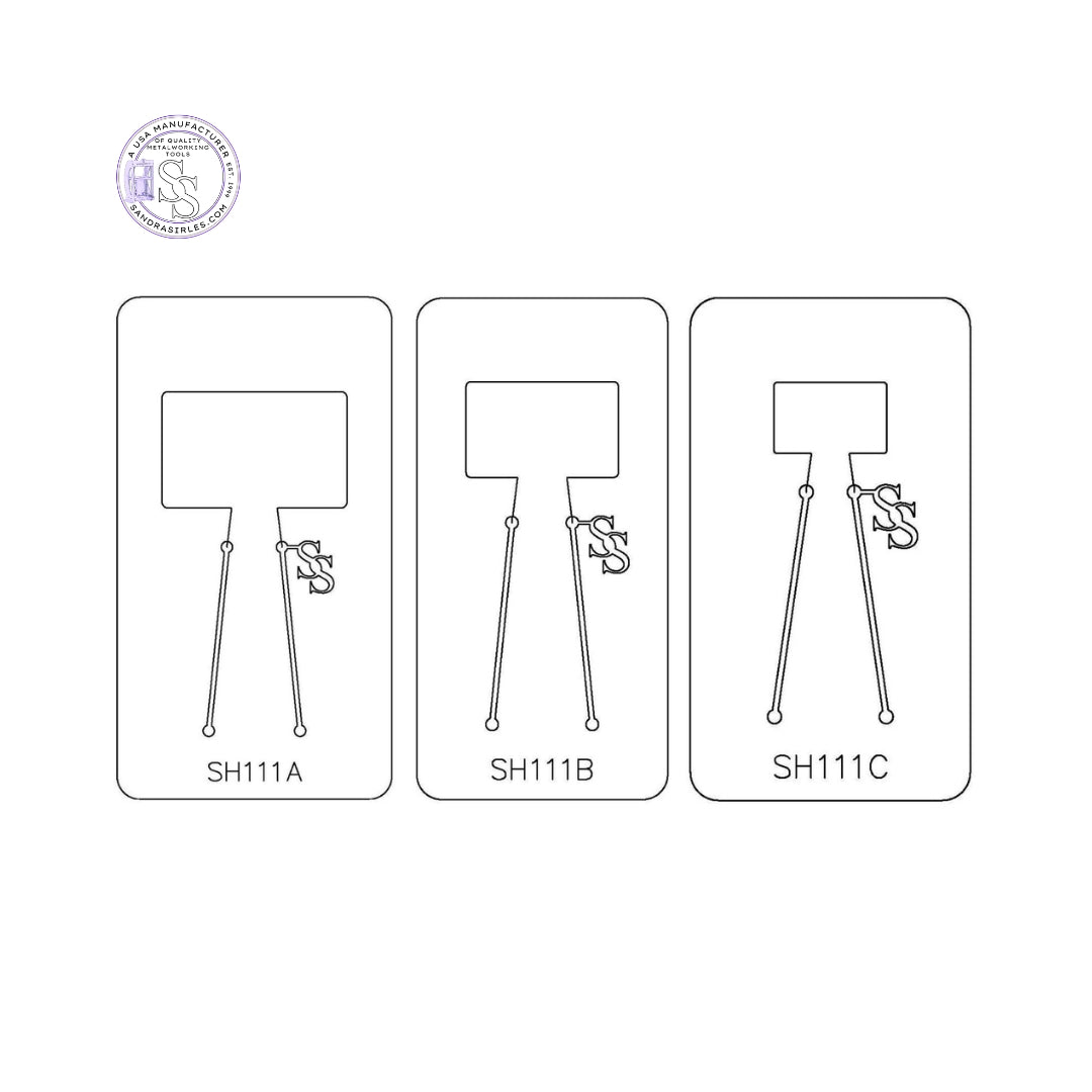 PANCAKE DIE SH111 SHAPE RECTANGLE
